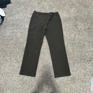 EILEEN FISHER Women's Organic Cotton Jean Leggings Petite Size PM Dark G…